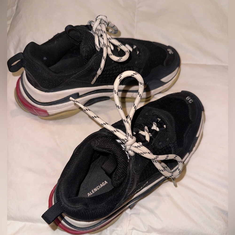 Balenciaga Triple S sneakers Black&red